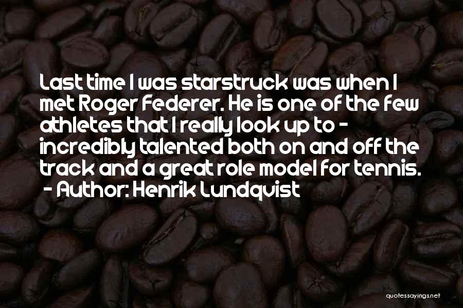 Great Time Off Quotes By Henrik Lundqvist