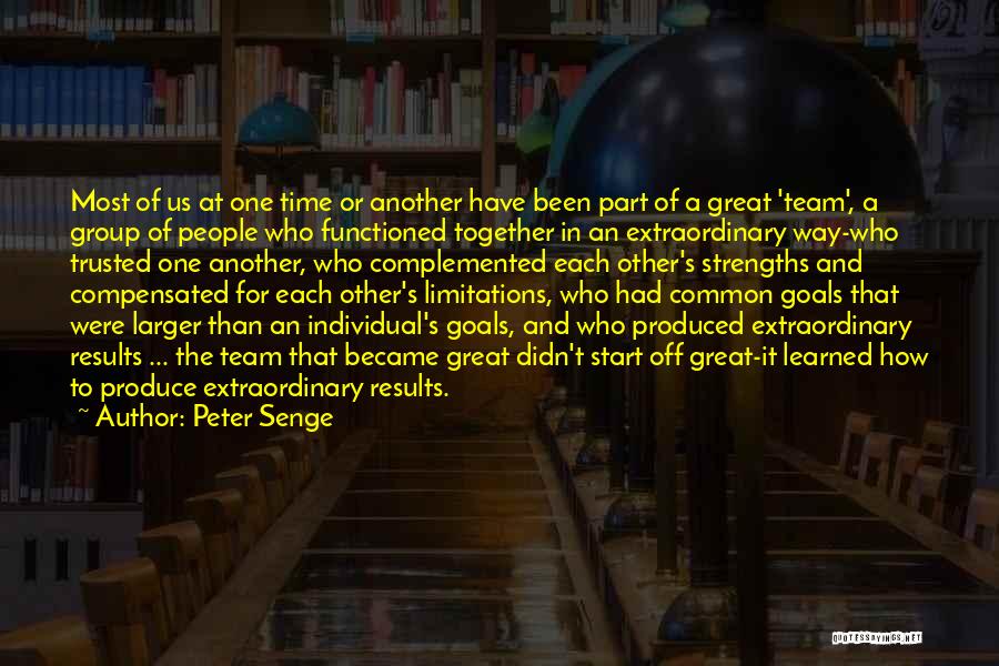 Great Time Off Quotes By Peter Senge