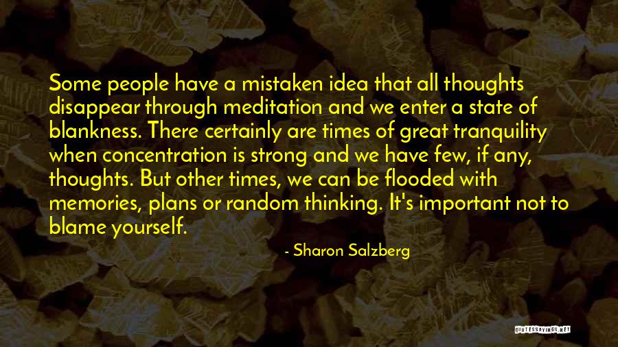 Great Times Quotes By Sharon Salzberg