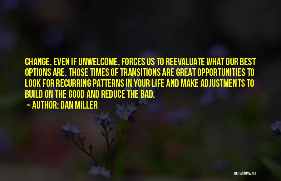 Great Transitions Quotes By Dan Miller