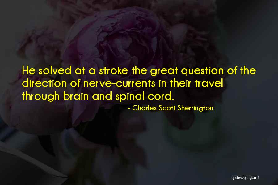 Great Travel Quotes By Charles Scott Sherrington Great Travel Quotes By Charles Scott Sherrington