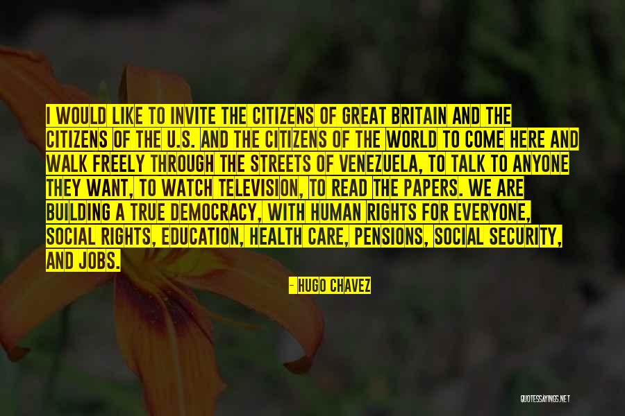 Great U S Quotes By Hugo Chavez Great U S Quotes By Hugo Chavez