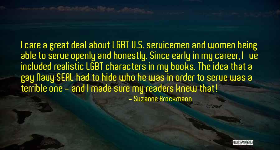 Great U S Quotes By Suzanne Brockmann Great U S Quotes By Suzanne Brockmann