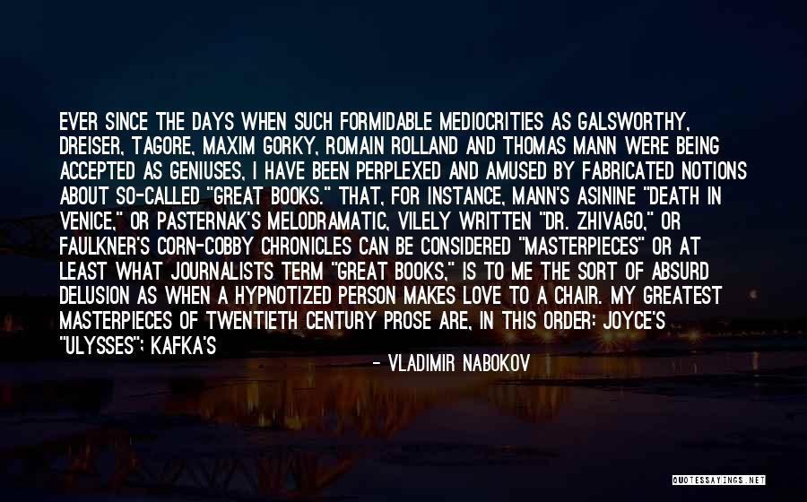 Great Ulysses Quotes By Vladimir Nabokov Great Ulysses Quotes By Vladimir Nabokov