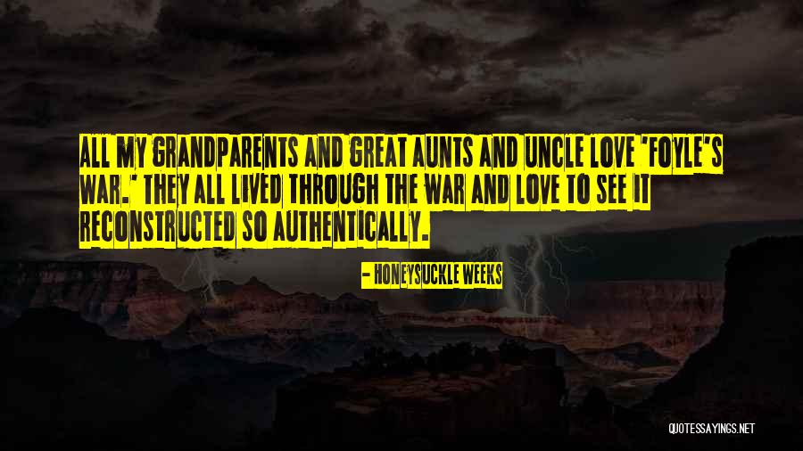 Great Uncle Or Great Uncle Quotes By Honeysuckle Weeks Great Uncle Or Great Uncle Quotes By Honeysuckle Weeks
