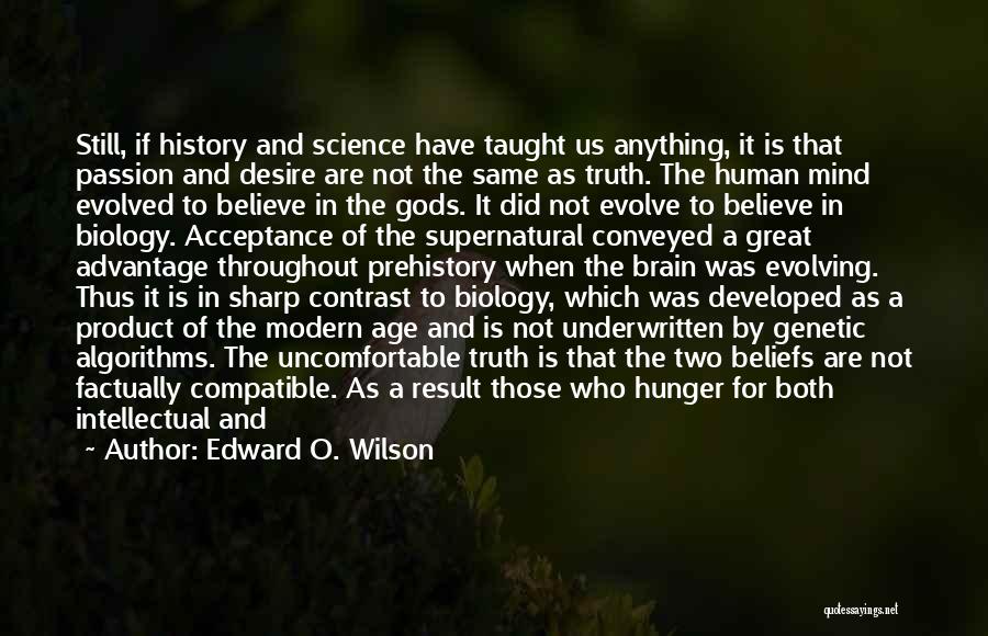 Great Us History Quotes By Edward O. Wilson