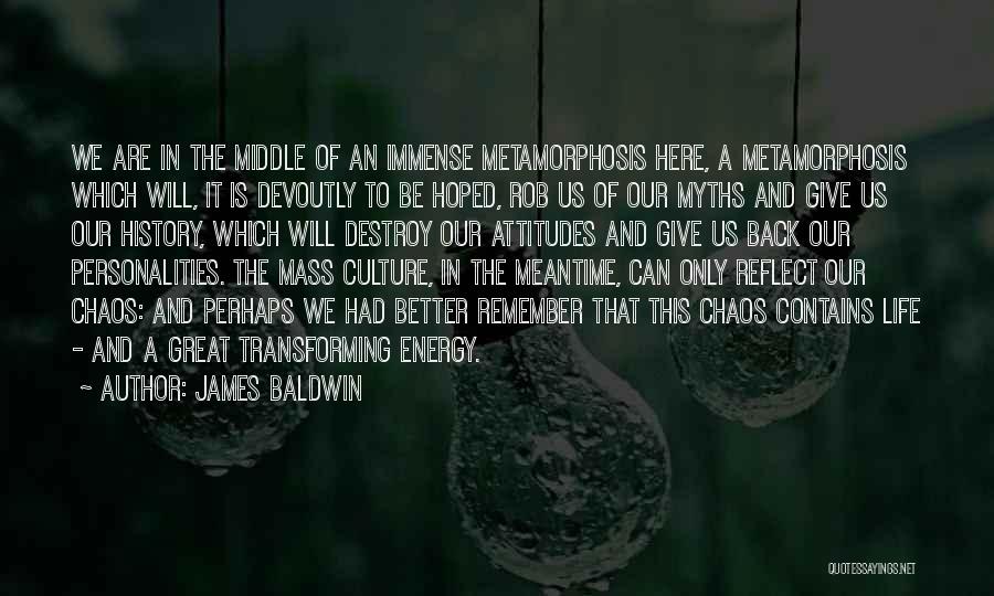 Great Us History Quotes By James Baldwin