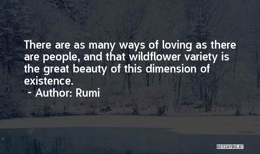 Great Variety Quotes By Rumi