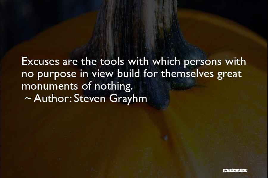 Great View Quotes By Steven Grayhm