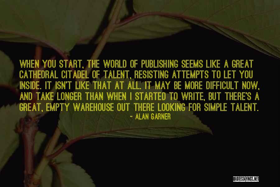 Great Warehouse Quotes By Alan Garner