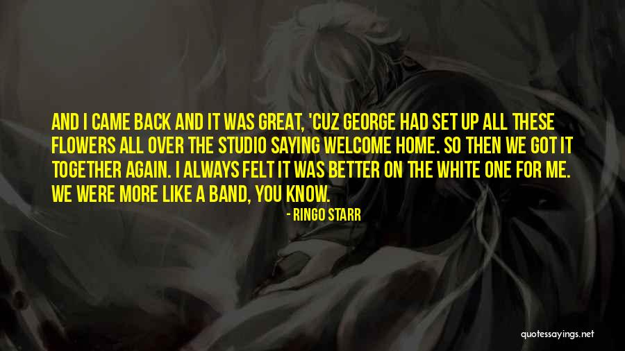 Great White Quotes By Ringo Starr Great White Quotes By Ringo Starr