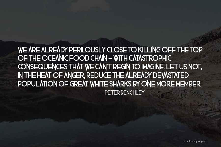 Great White Sharks Quotes By Peter Benchley Great White Sharks Quotes By Peter Benchley