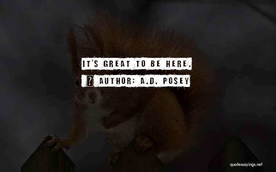 Great Writers Inspirational Quotes By A.D. Posey