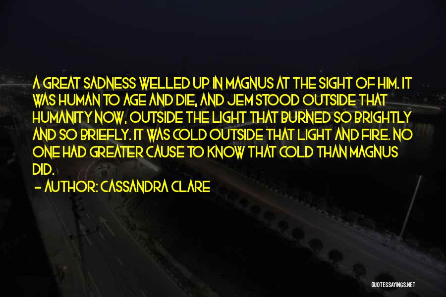 Greater Cause Quotes By Cassandra Clare