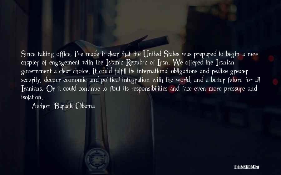 Greater Future Quotes By Barack Obama