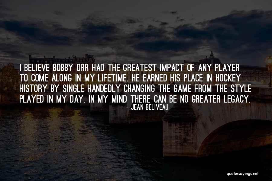Greater Place Quotes By Jean Beliveau Greater Place Quotes By Jean Beliveau