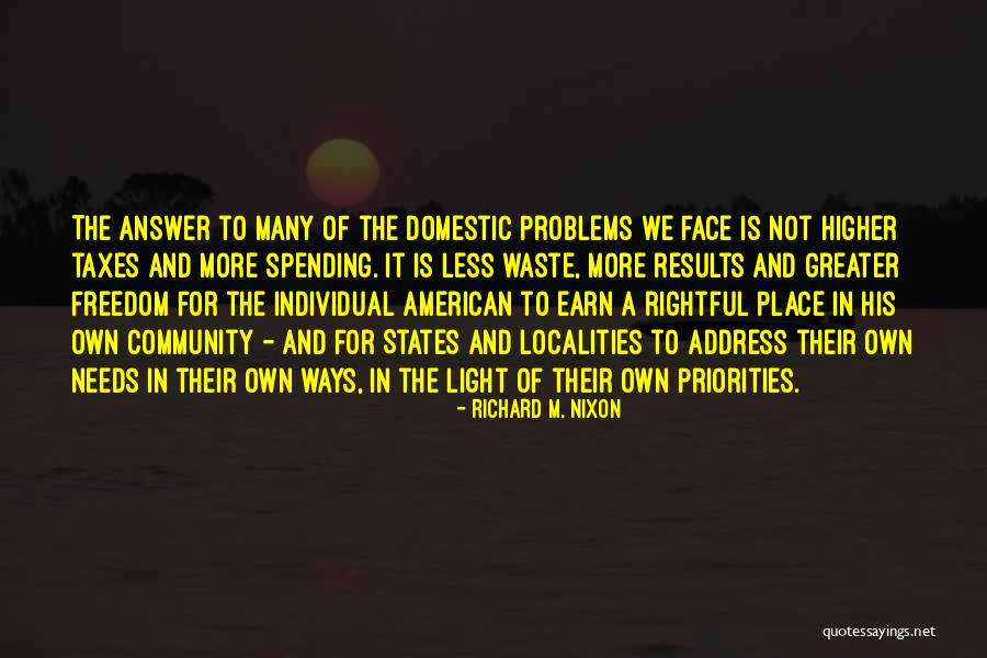 Greater Place Quotes By Richard M. Nixon Greater Place Quotes By Richard M. Nixon