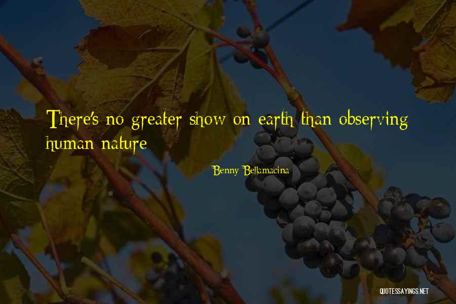 Greater Than Love Quotes By Benny Bellamacina Greater Than Love Quotes By Benny Bellamacina