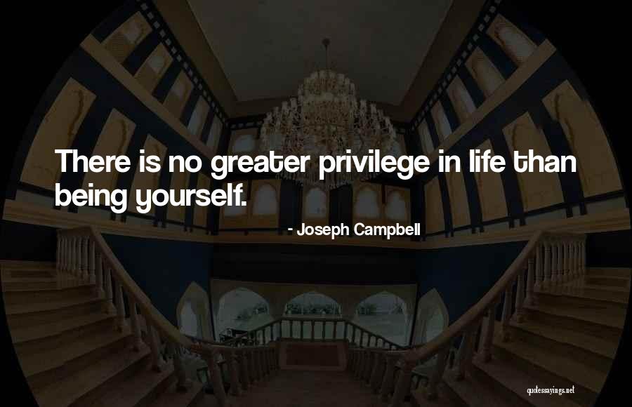 Greater Than Yourself Quotes By Joseph Campbell