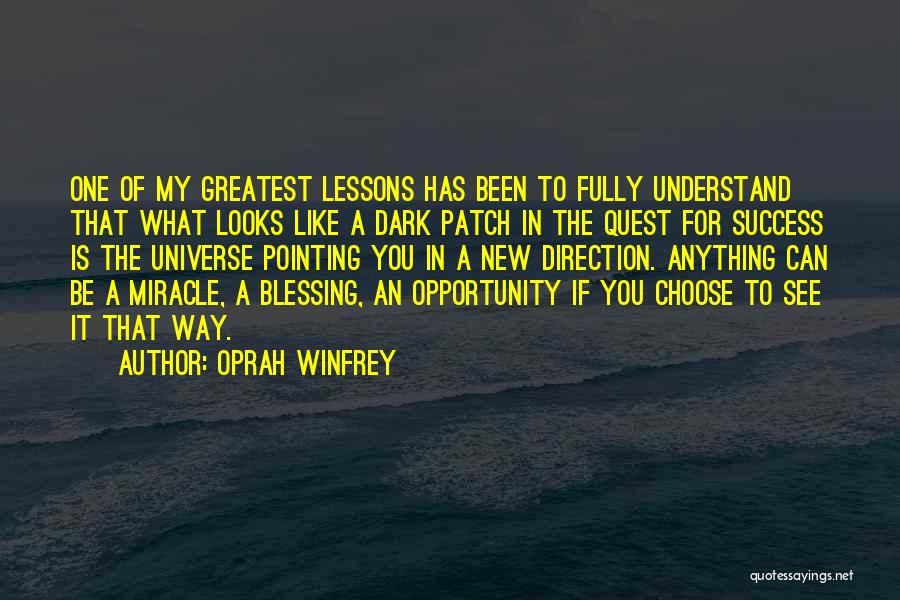 Greatest Blessing Quotes By Oprah Winfrey
