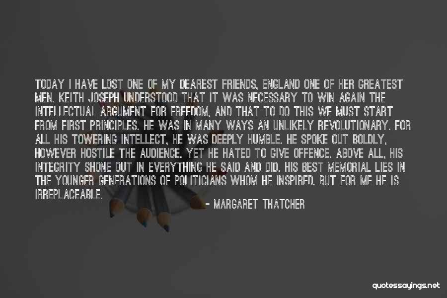 Greatest Generations Quotes By Margaret Thatcher Greatest Generations Quotes By Margaret Thatcher