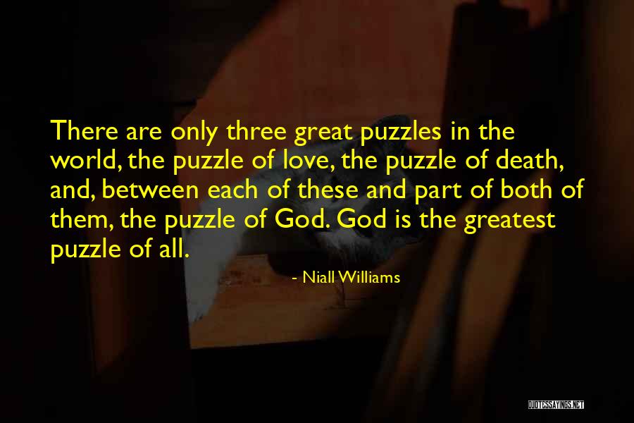 Greatest God Quotes By Niall Williams