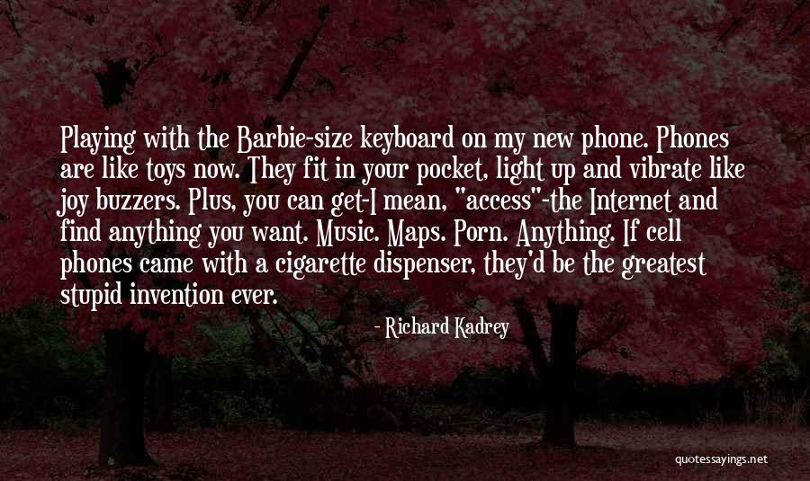 Greatest Invention Quotes By Richard Kadrey Greatest Invention Quotes By Richard Kadrey