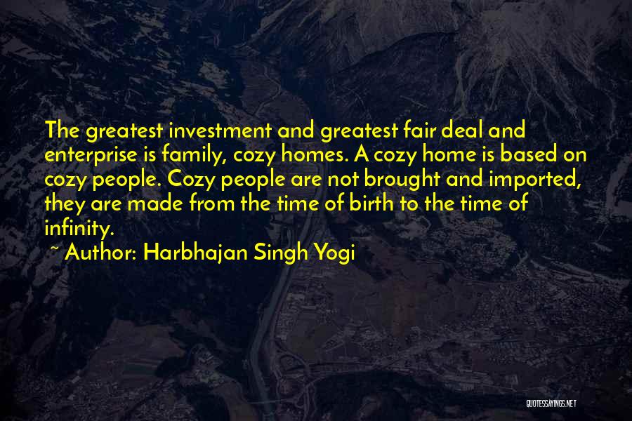 Greatest Investment Quotes By Harbhajan Singh Yogi