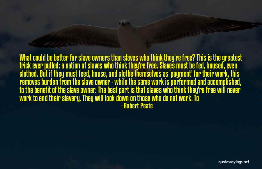 Greatest Minds Quotes By Robert Peate