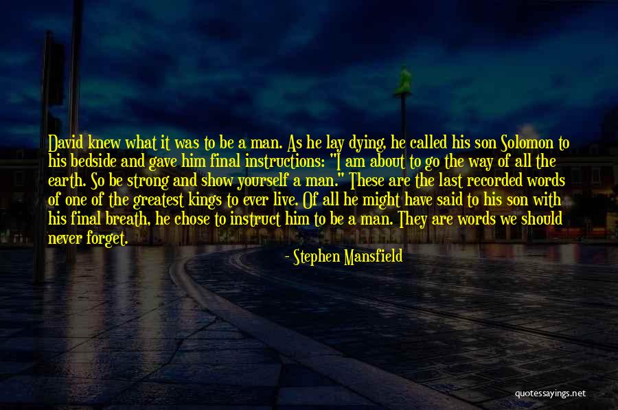 Greatest Show On Earth Quotes By Stephen Mansfield Greatest Show On Earth Quotes By Stephen Mansfield