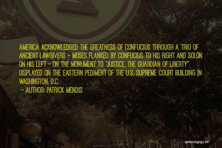 Greatness Of America Quotes By Patrick Mendis