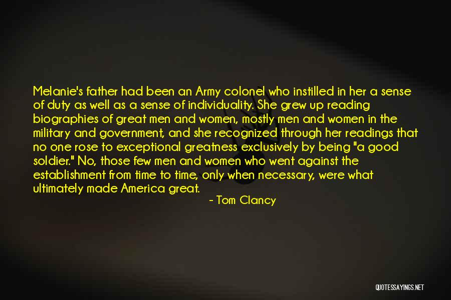 Greatness Of America Quotes By Tom Clancy