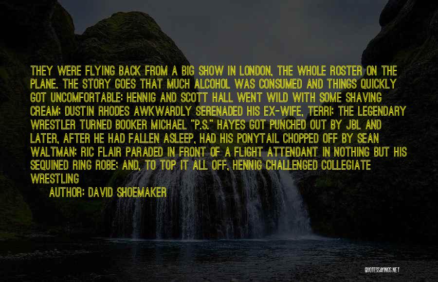 Greco Roman Wrestling Quotes By David Shoemaker