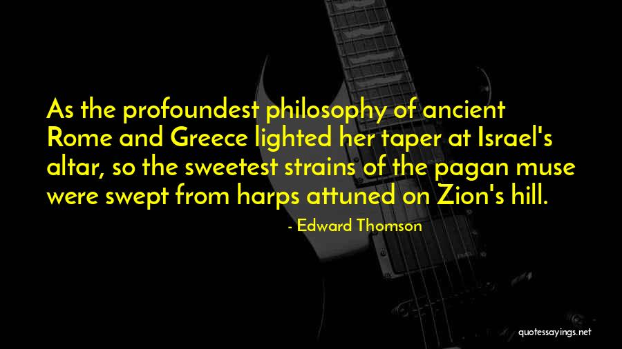 Greece And Rome Quotes By Edward Thomson