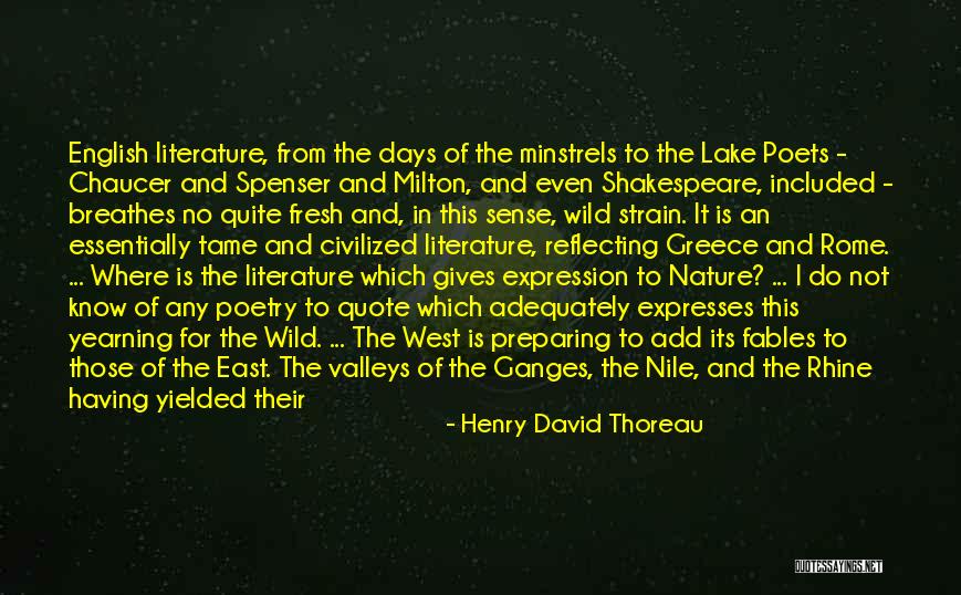 Greece And Rome Quotes By Henry David Thoreau