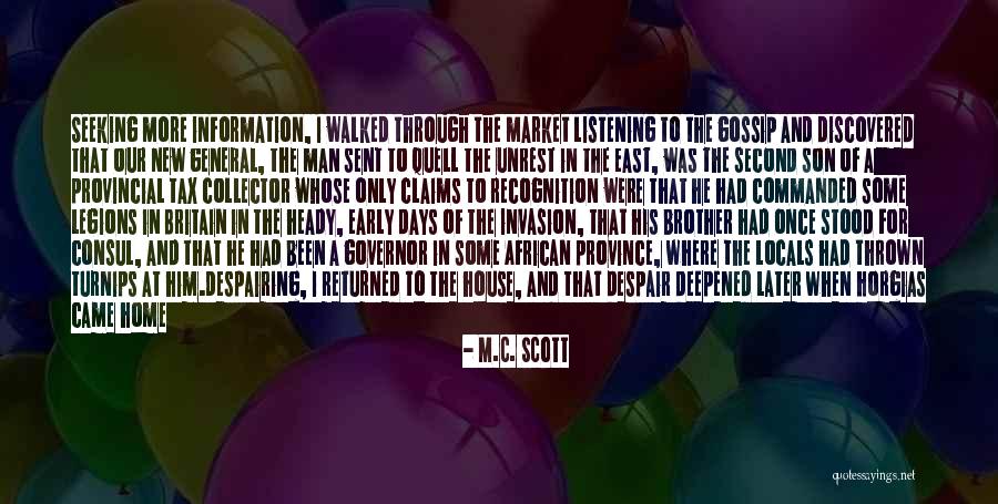 Greece And Rome Quotes By M.C. Scott Greece And Rome Quotes By M.C. Scott