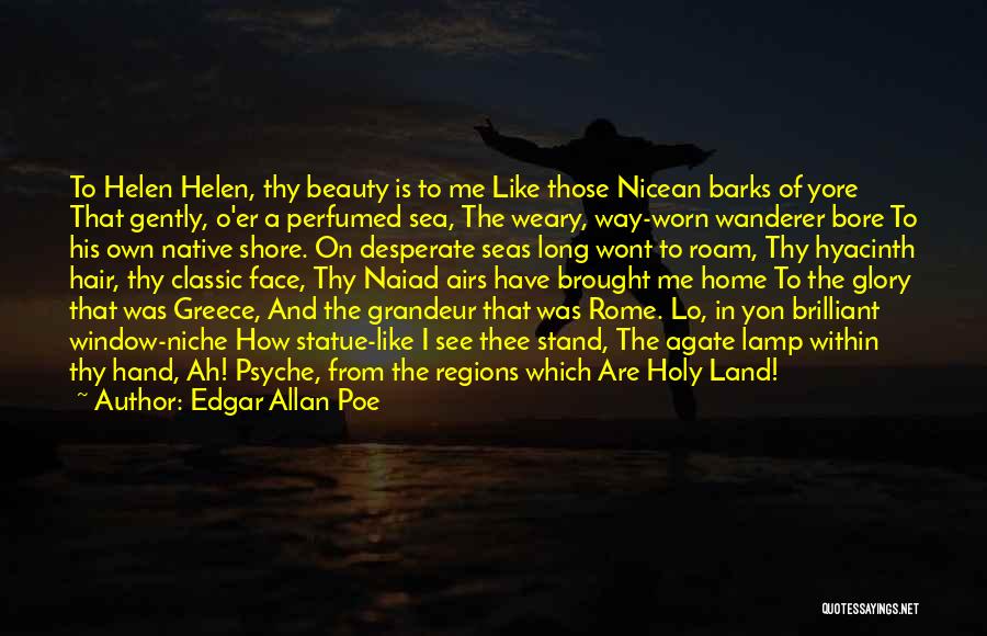 Greece Beauty Quotes By Edgar Allan Poe