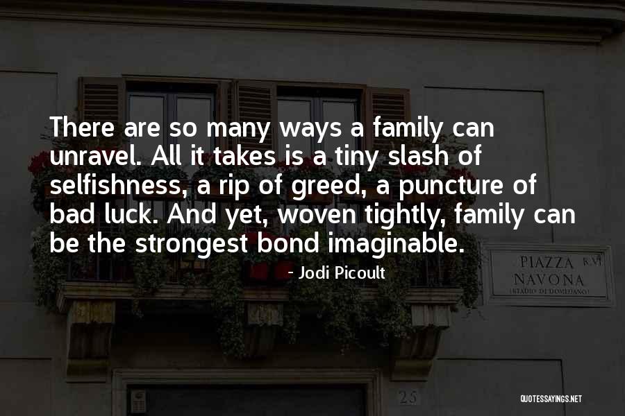 Greed And Family Quotes By Jodi Picoult Greed And Family Quotes By Jodi Picoult