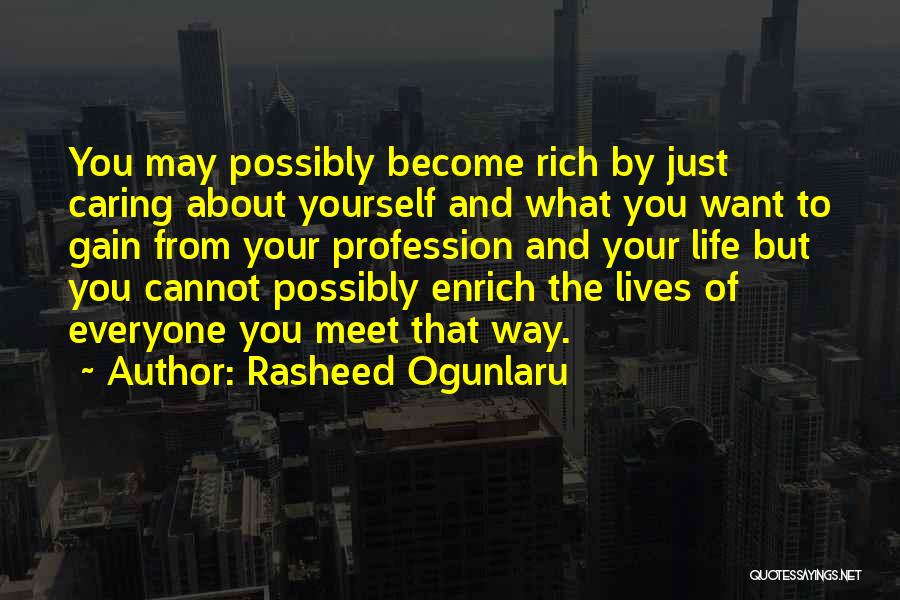 Greed And Materialism Quotes By Rasheed Ogunlaru