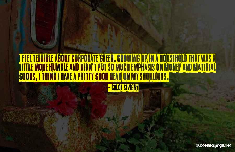 Greed And Money Quotes By Chloe Sevigny Greed And Money Quotes By Chloe Sevigny