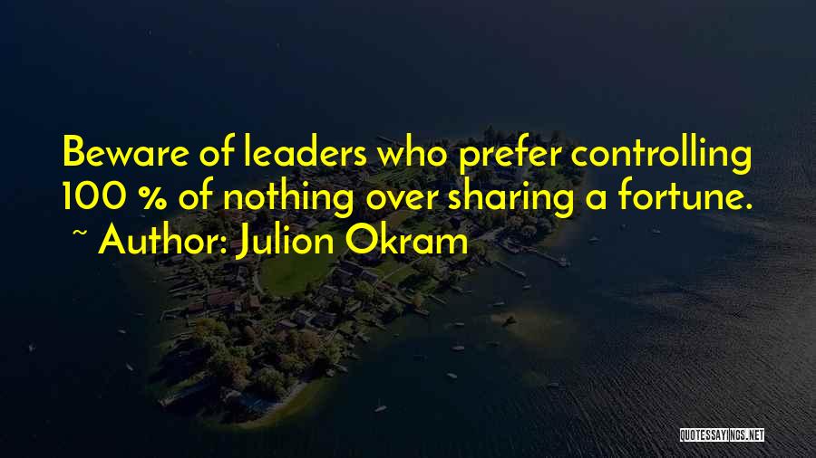 Greediness Quotes By Julion Okram