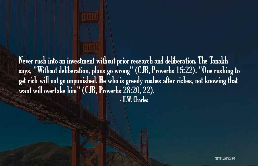 Greedy Rich Quotes By H.W. Charles Greedy Rich Quotes By H.W. Charles