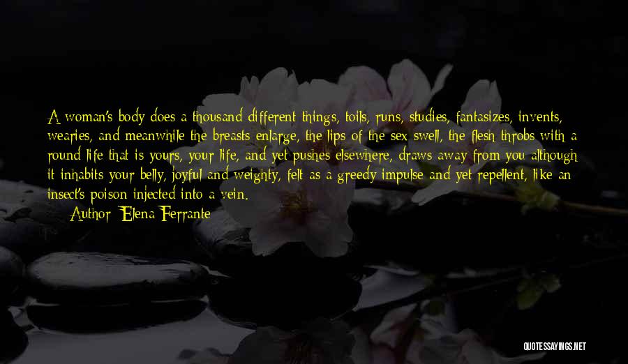 Greedy Woman Quotes By Elena Ferrante