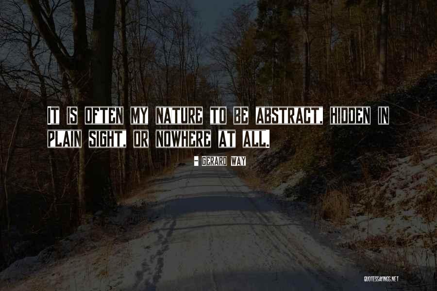 Greef Carla Quotes By Gerard Way