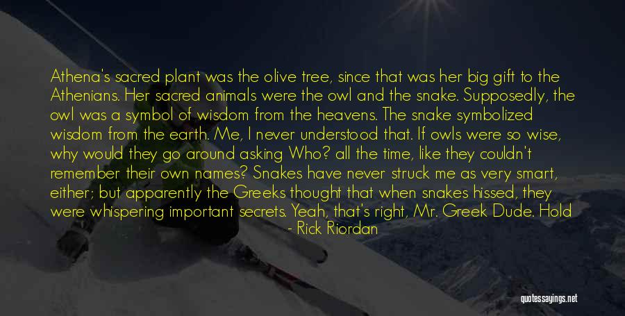 Greek Big And Little Quotes By Rick Riordan