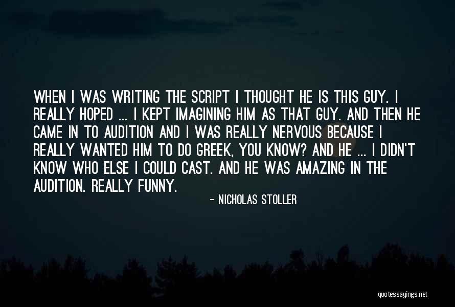 Greek Funny Quotes By Nicholas Stoller Greek Funny Quotes By Nicholas Stoller