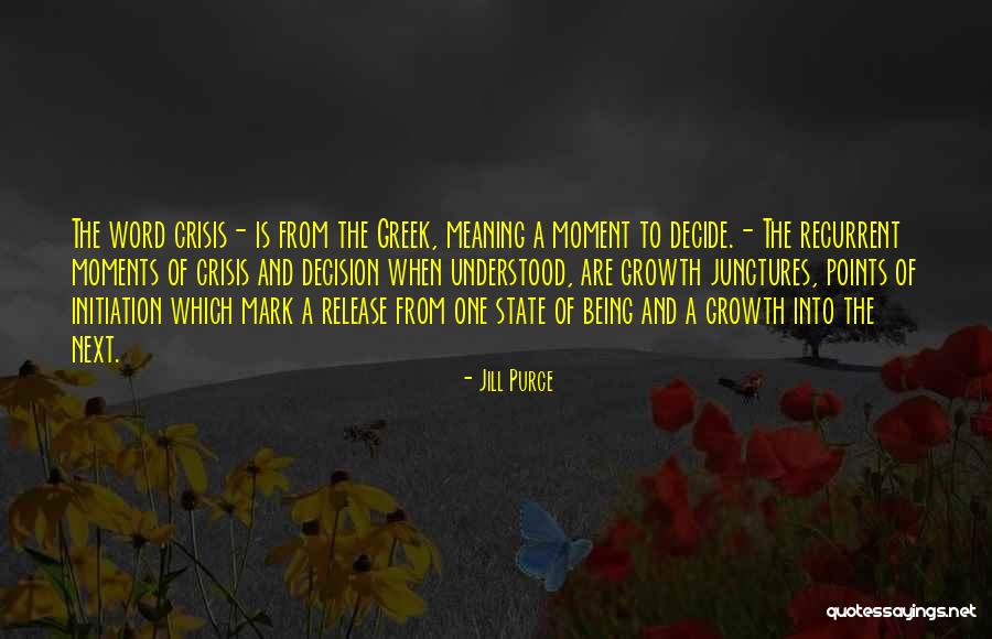 Greek Initiation Quotes By Jill Purce