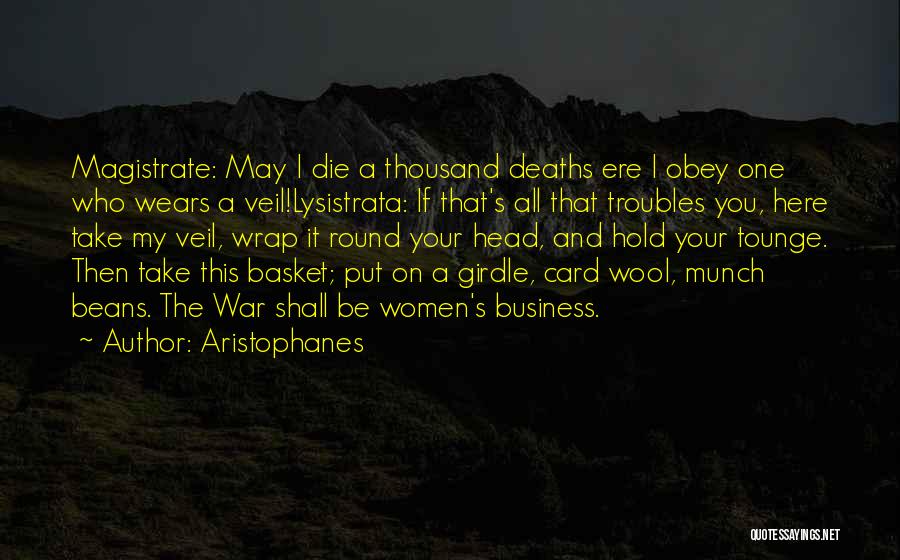 Greek Literature Quotes By Aristophanes