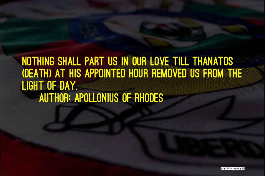 Greek Mythology Love Quotes By Apollonius Of Rhodes