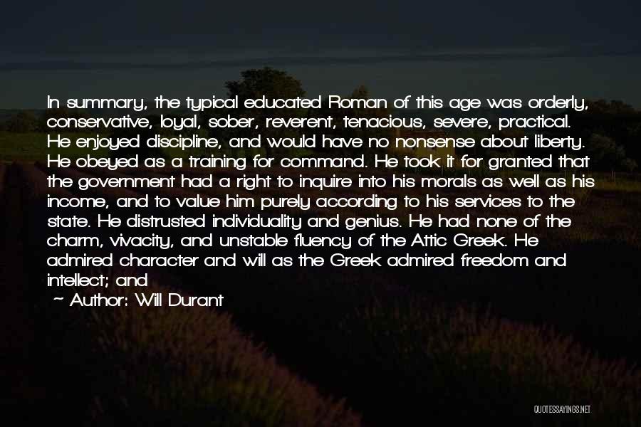 Greek Mythology Love Quotes By Will Durant